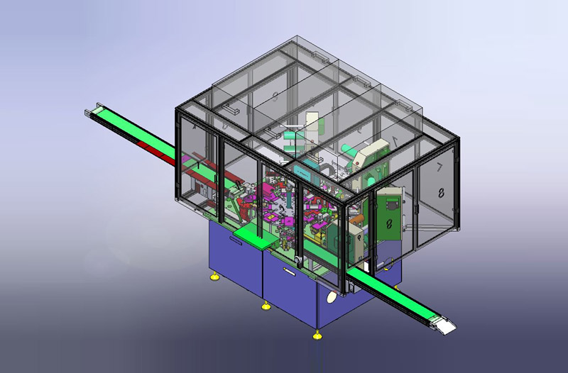 顯示模組柔性多工位貼膜機